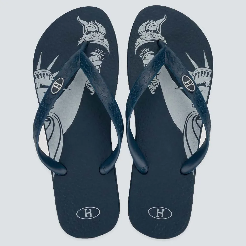 Chinelo Ipanema Unissex Azul/Azul/Branco