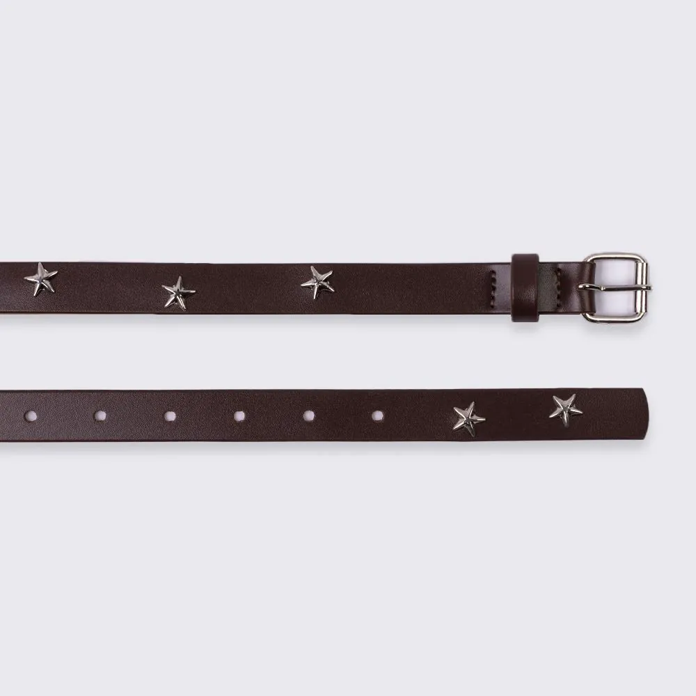 Cinto Feminino em PU Estrelas Boby Blues Ganache