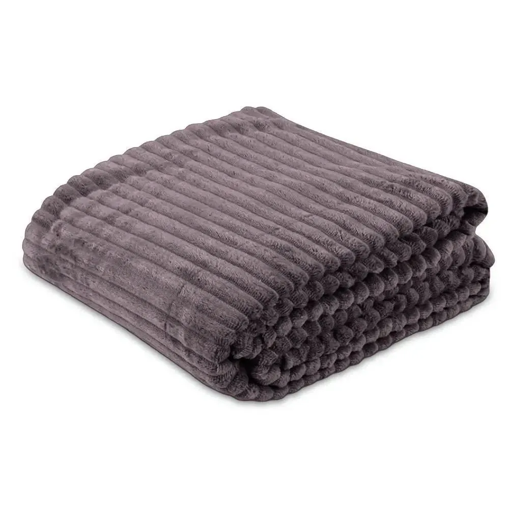 Cobertor Casal Montreal 1,80M X 2,20M - Cinza Urbano