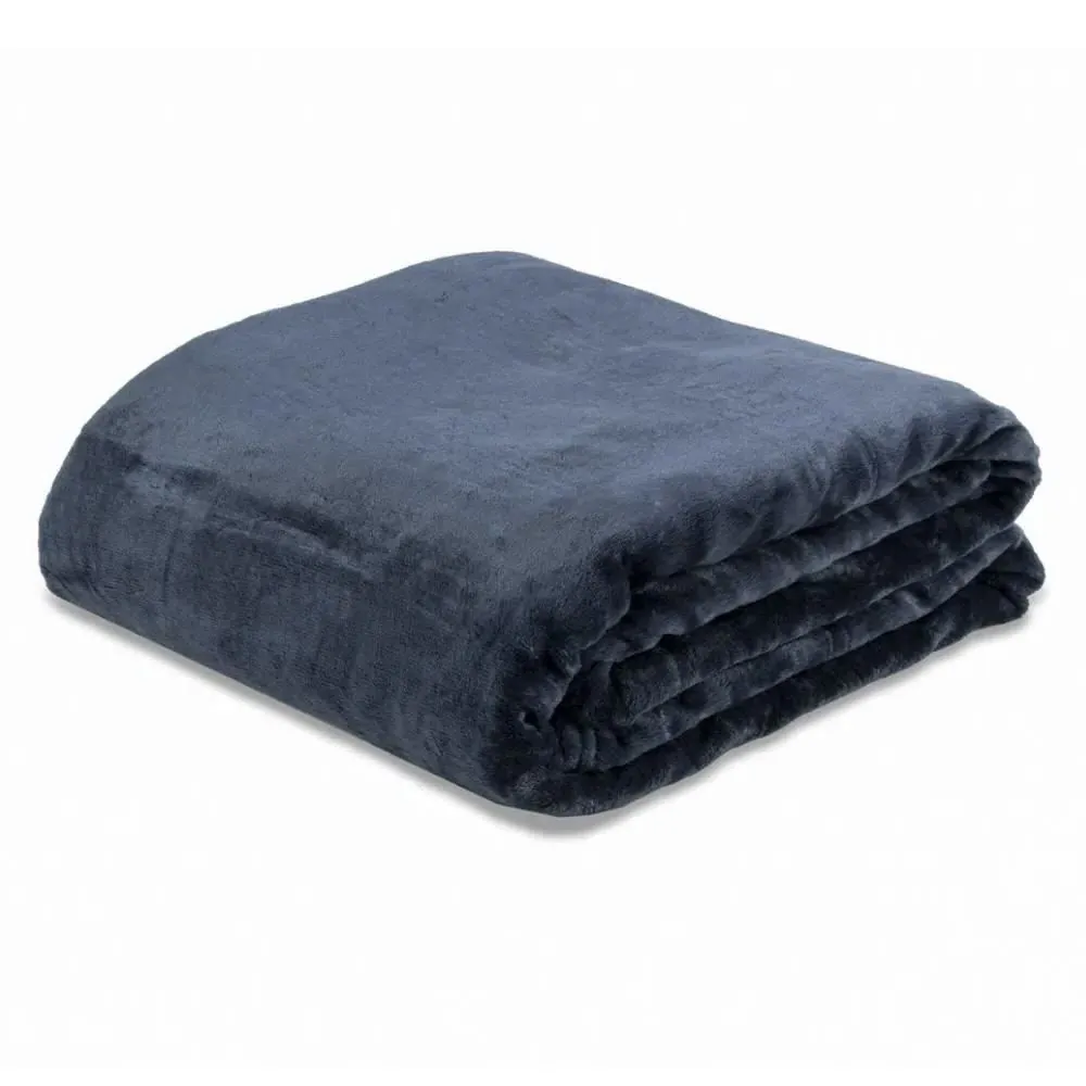 Cobertor Casal Neo Velour Camesa - Azul