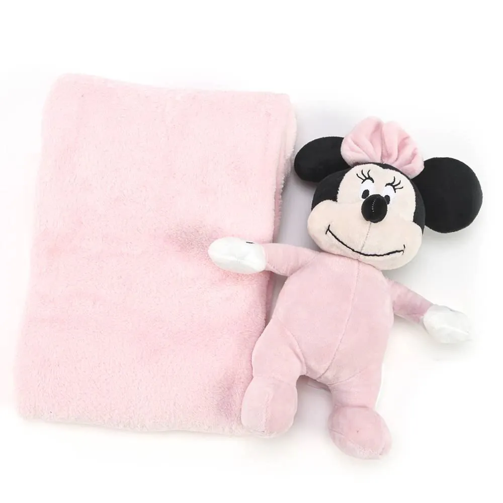 Cobertor Infantil com Pelúcia 100% Poliéster Disney - Minnie