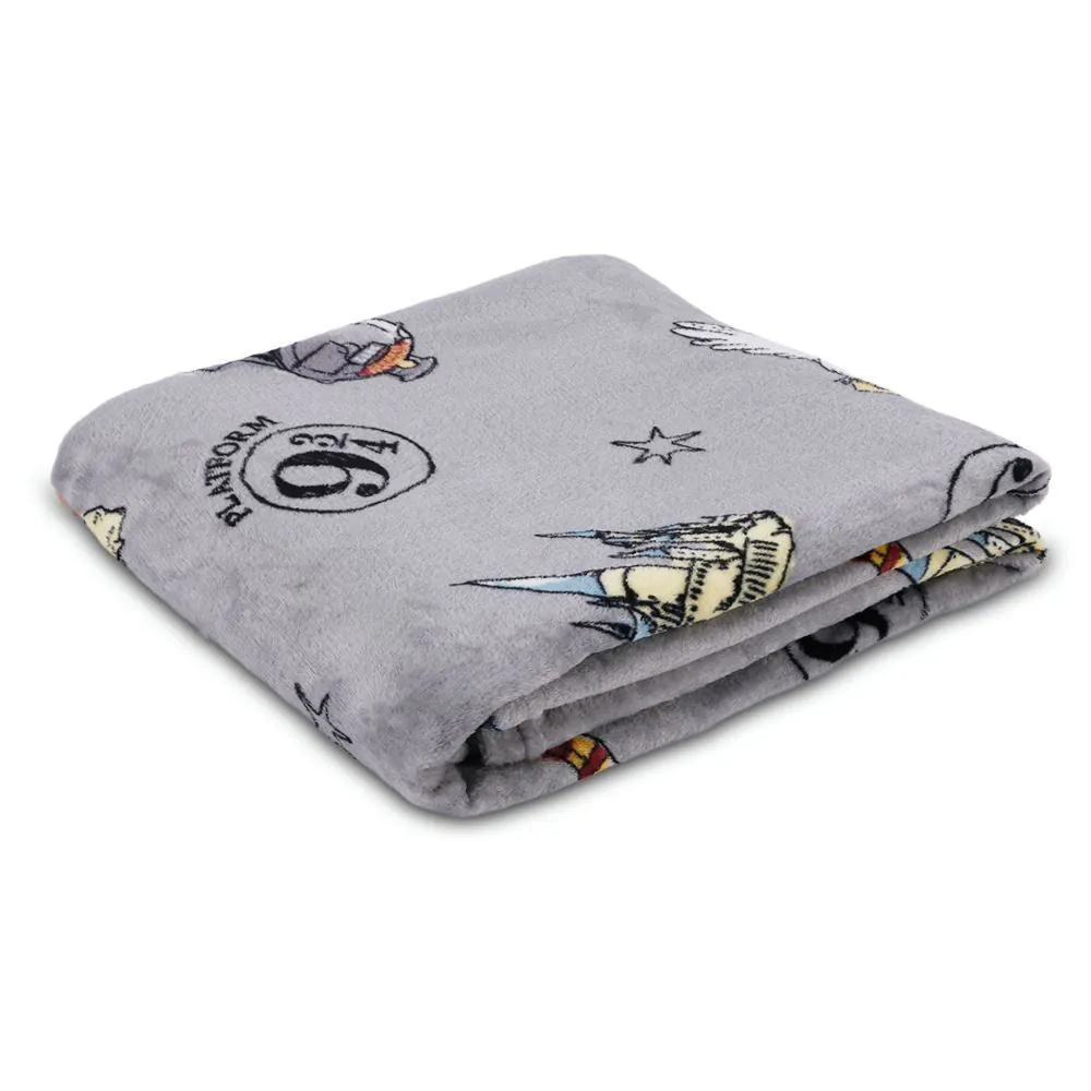 Cobertor Infantil Solteiro Harry Potter Rotativo Hedrons - Plataforma