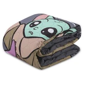 Cobre Leito Solteiro Disney Hedrons 1 Pç - Stitch Nope