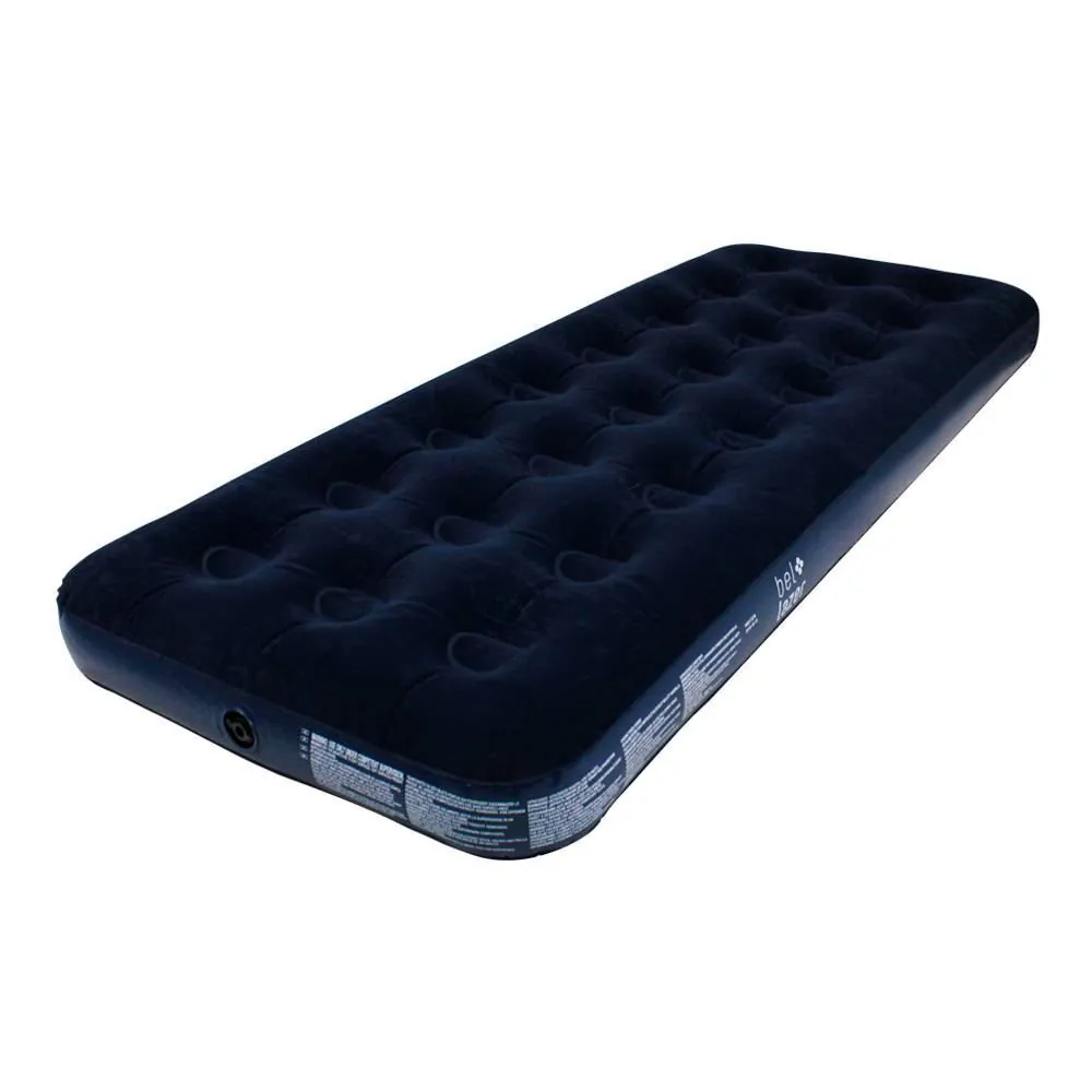 Colchão Inflável Solteiro Deluxe Bel - Azul