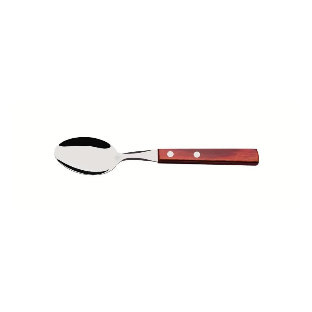 Colher de Chá Inox Polywood Tramontina - Vermelho