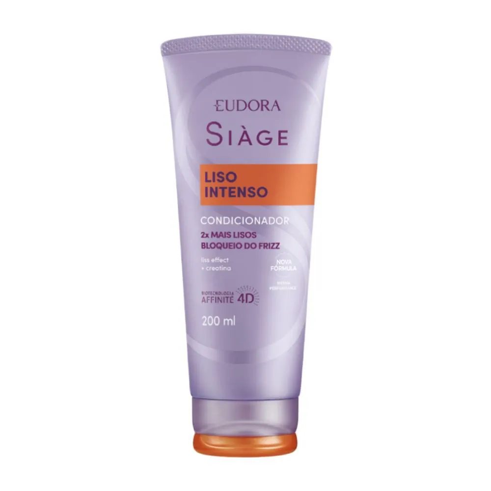 Condicionador Eudora Siàge Liso Intenso - 200ml