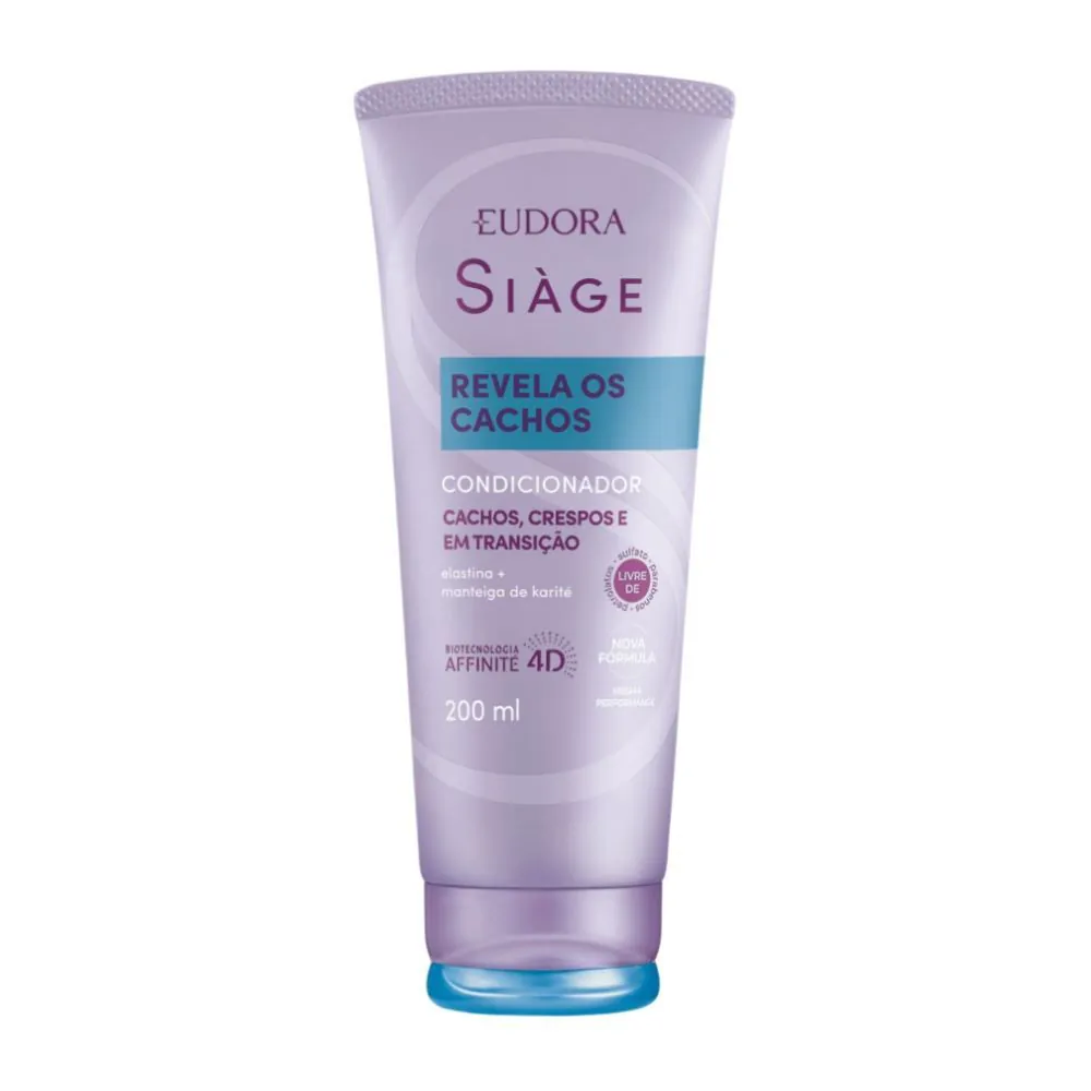 Condicionador Revela Cachos Eudora Siàge - 200ml