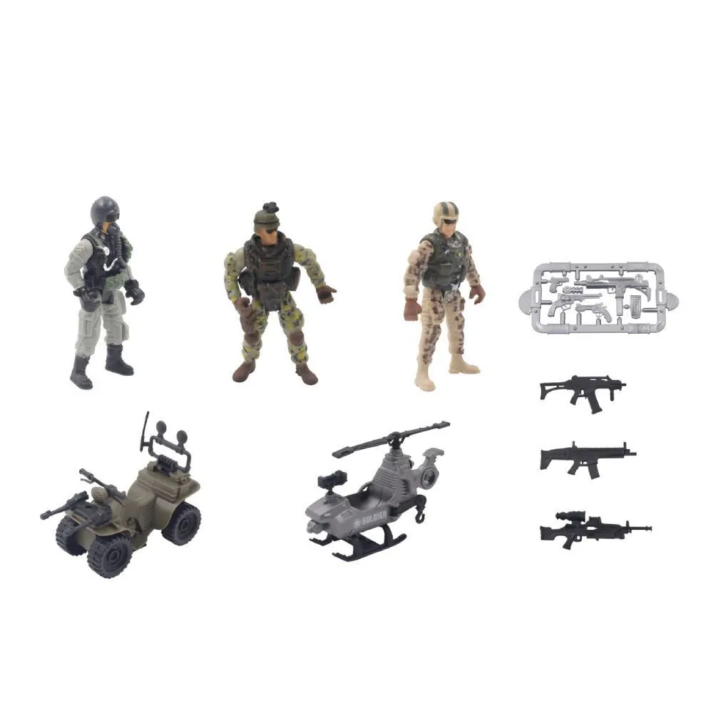 Conjunto Bonecos Militares Toys - ST83593