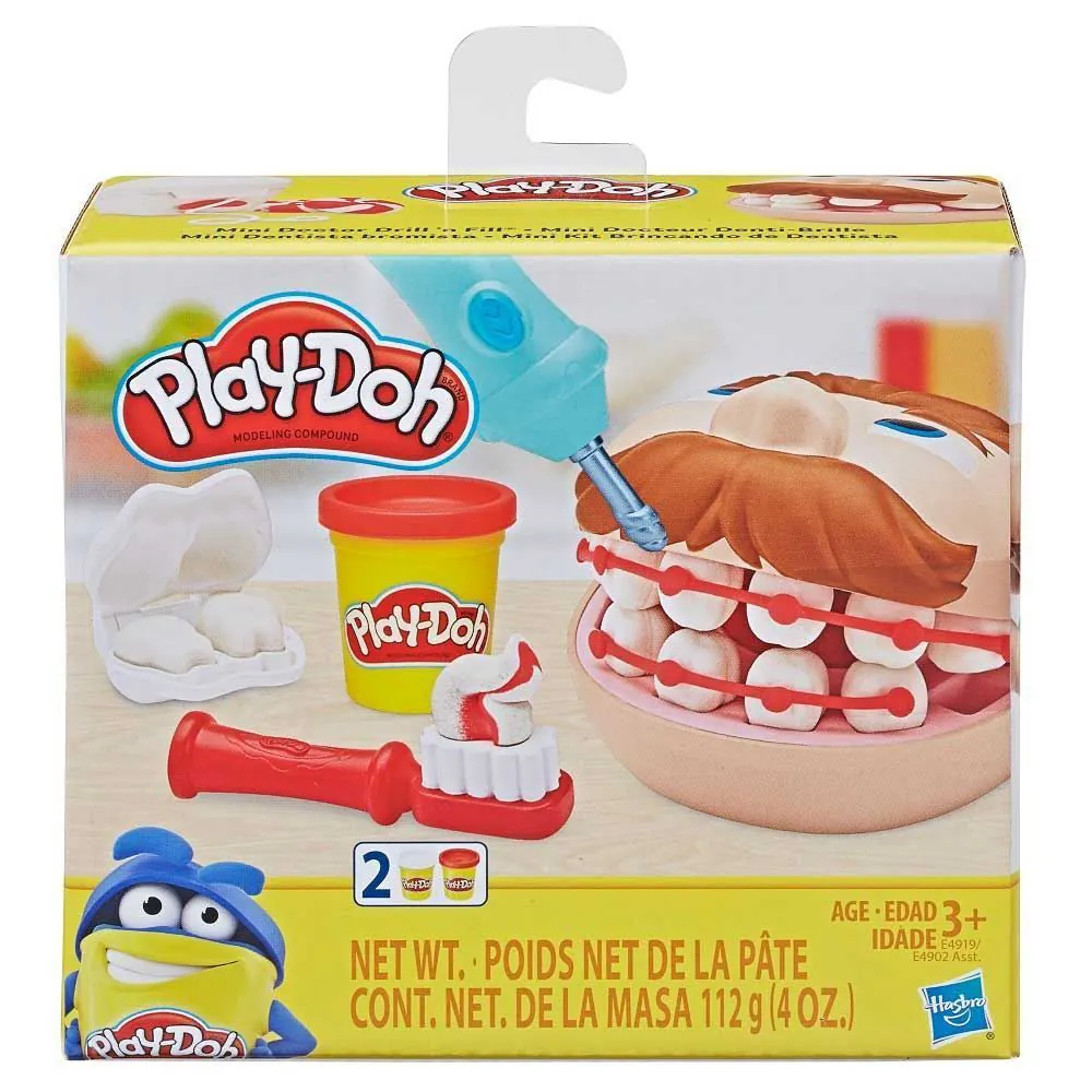 Conjunto Play Doh Brincando de Dentista Hasbro - E4919