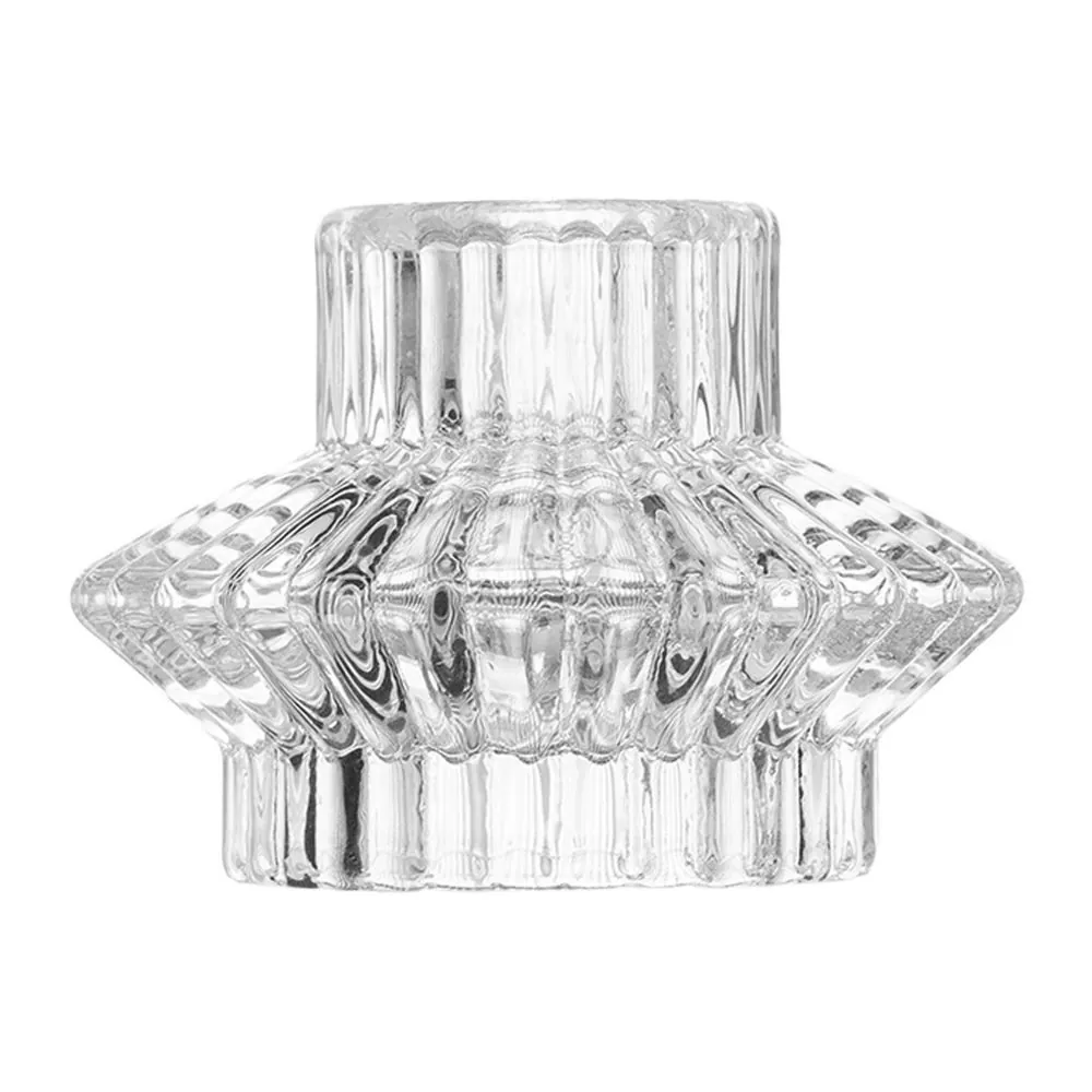 Conjunto 2 Porta-Velas Lines Wolff 5,5Cm - 2 Peças