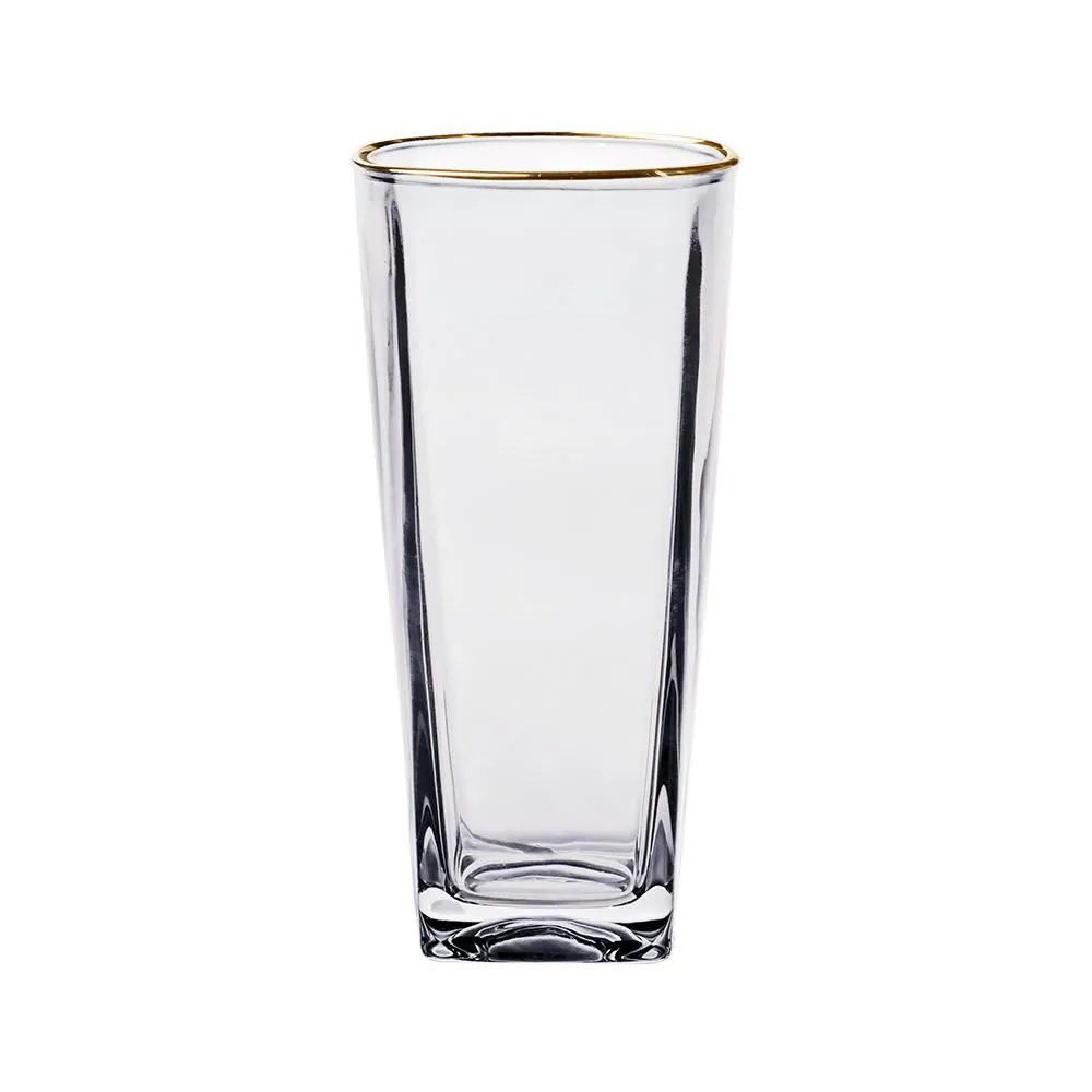 Copo Alto Pisa Gold 280Ml Hauskraft - Filete Dourado