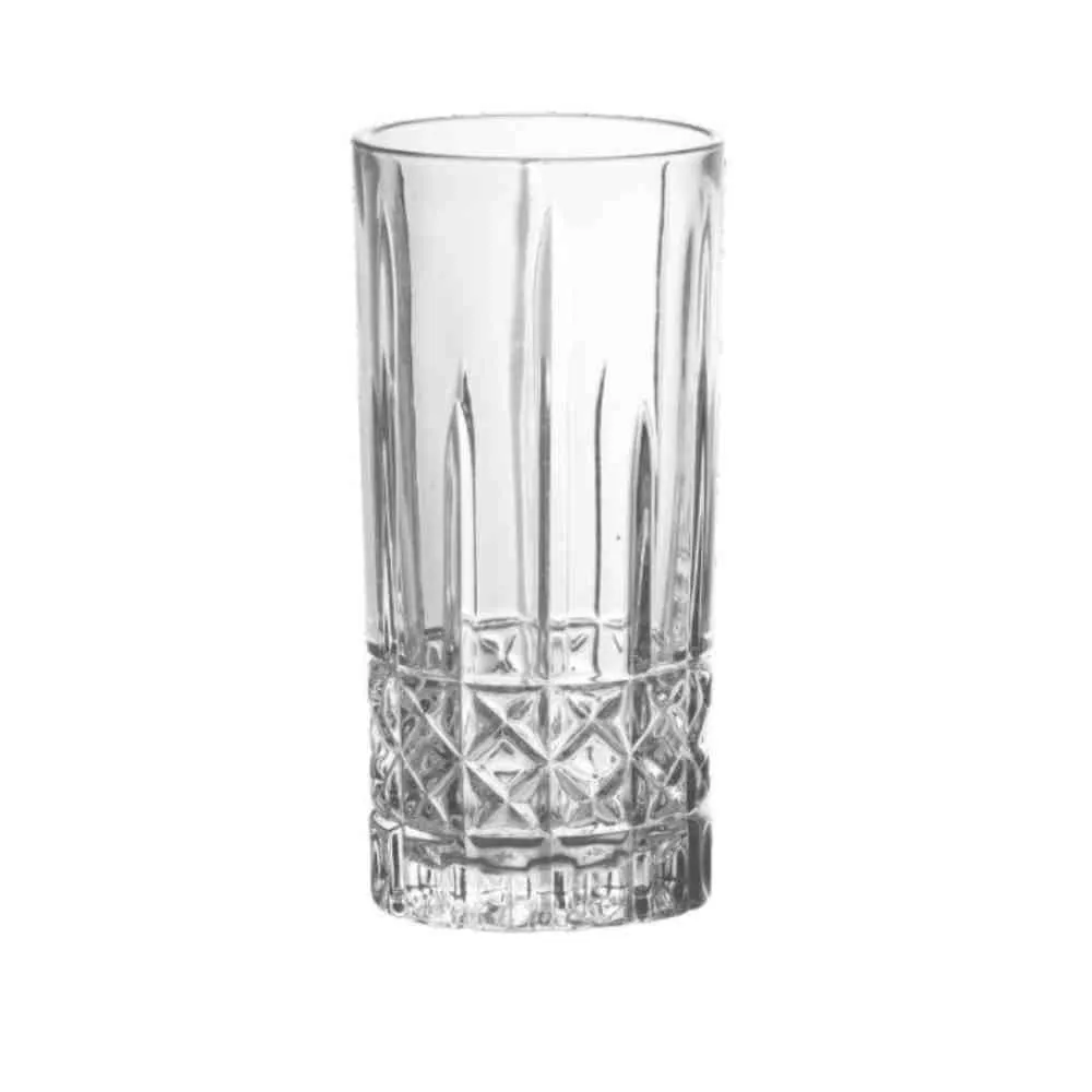 Copo Long Drink Diamante 340Ml - Vidro Transparente
