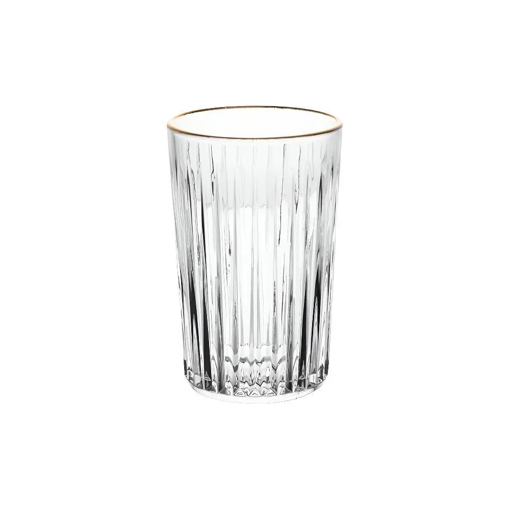 Copo Long Drink Filete Dourado Diamante Lyor - 280 Ml