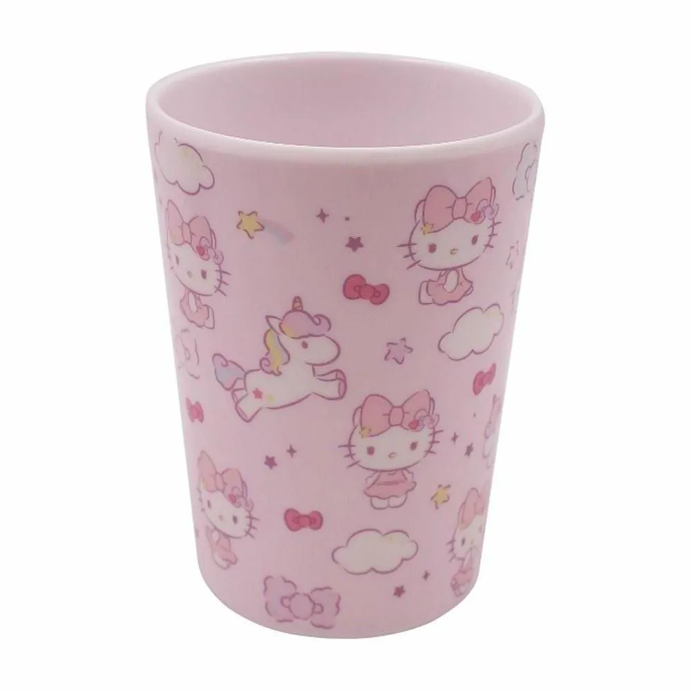 Copo Melamina Hello Kitty e Unicórnio 305Ml Sanrio