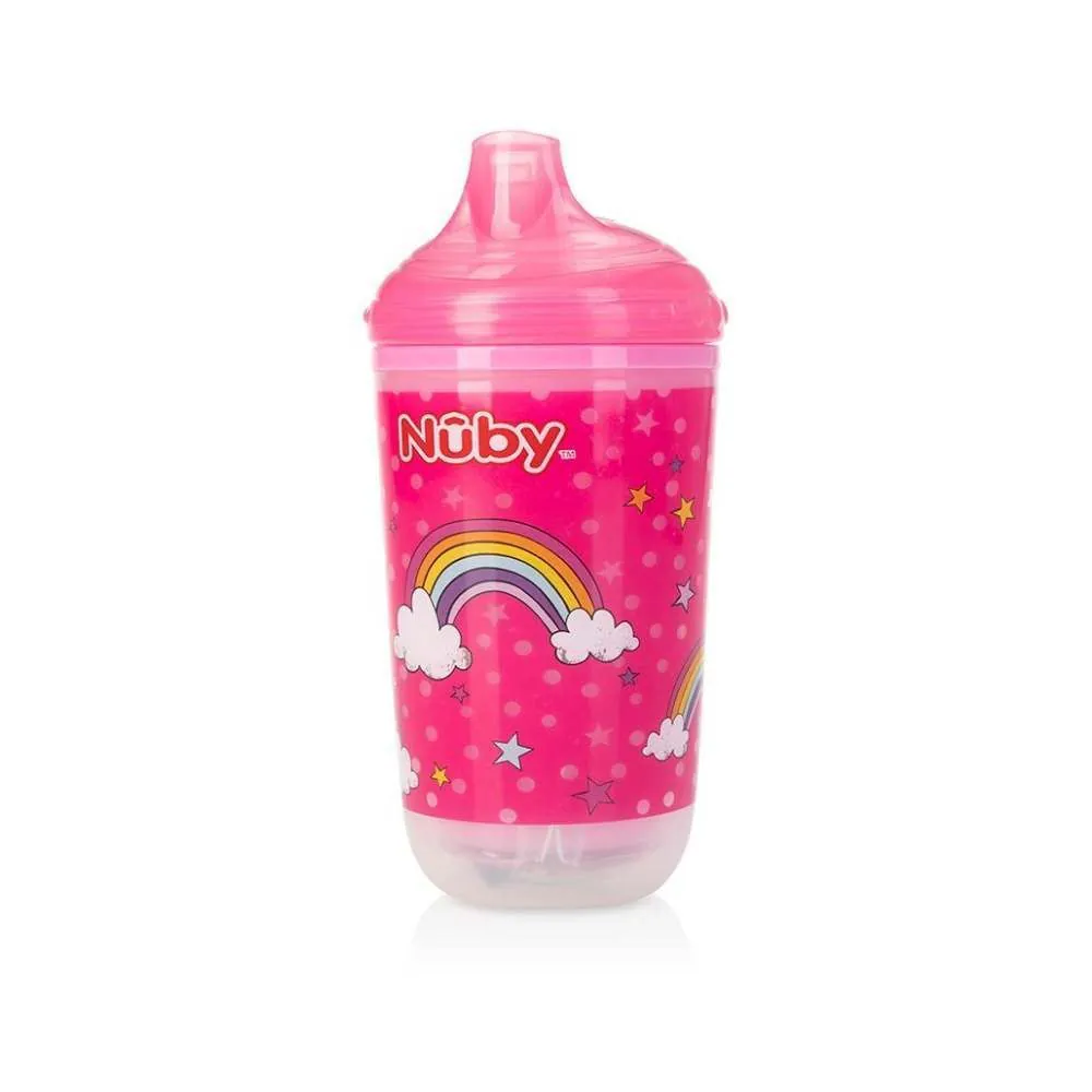 Copo Pisca-Pisca com Bico Rígido Cajovil - Rosa
