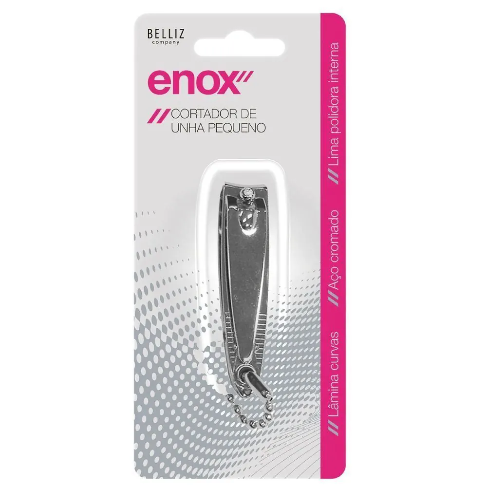 Cortador de Unha Pequeno Enox Belliz - Aço Inoxidável