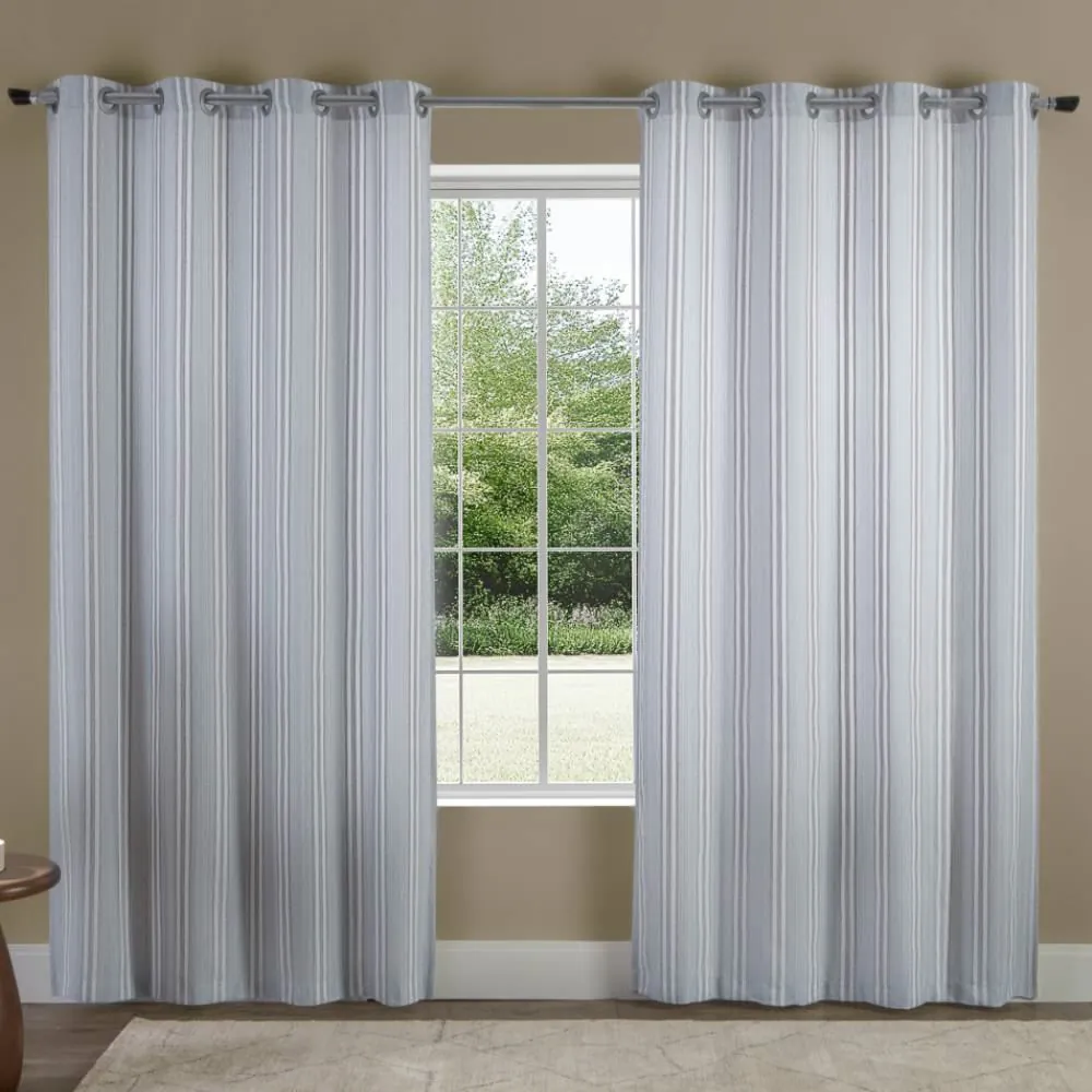 Cortina para Quarto e Sala 2,60 X 2,30M Chenille - Berlim Azul