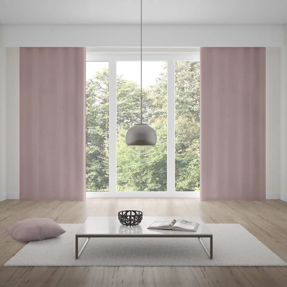 Cortina para Sala e Quarto 5,40X2,50 M Corta Luz Belize - Marfim