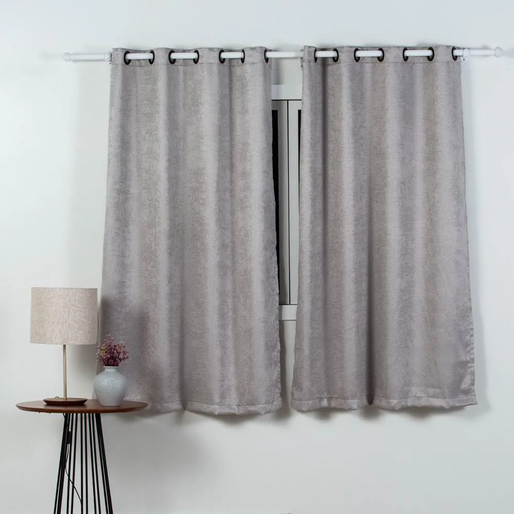 Cortina para Quarto e Sala 2,60X1,70 M Corta Luz Velvet Requinte - Taupe