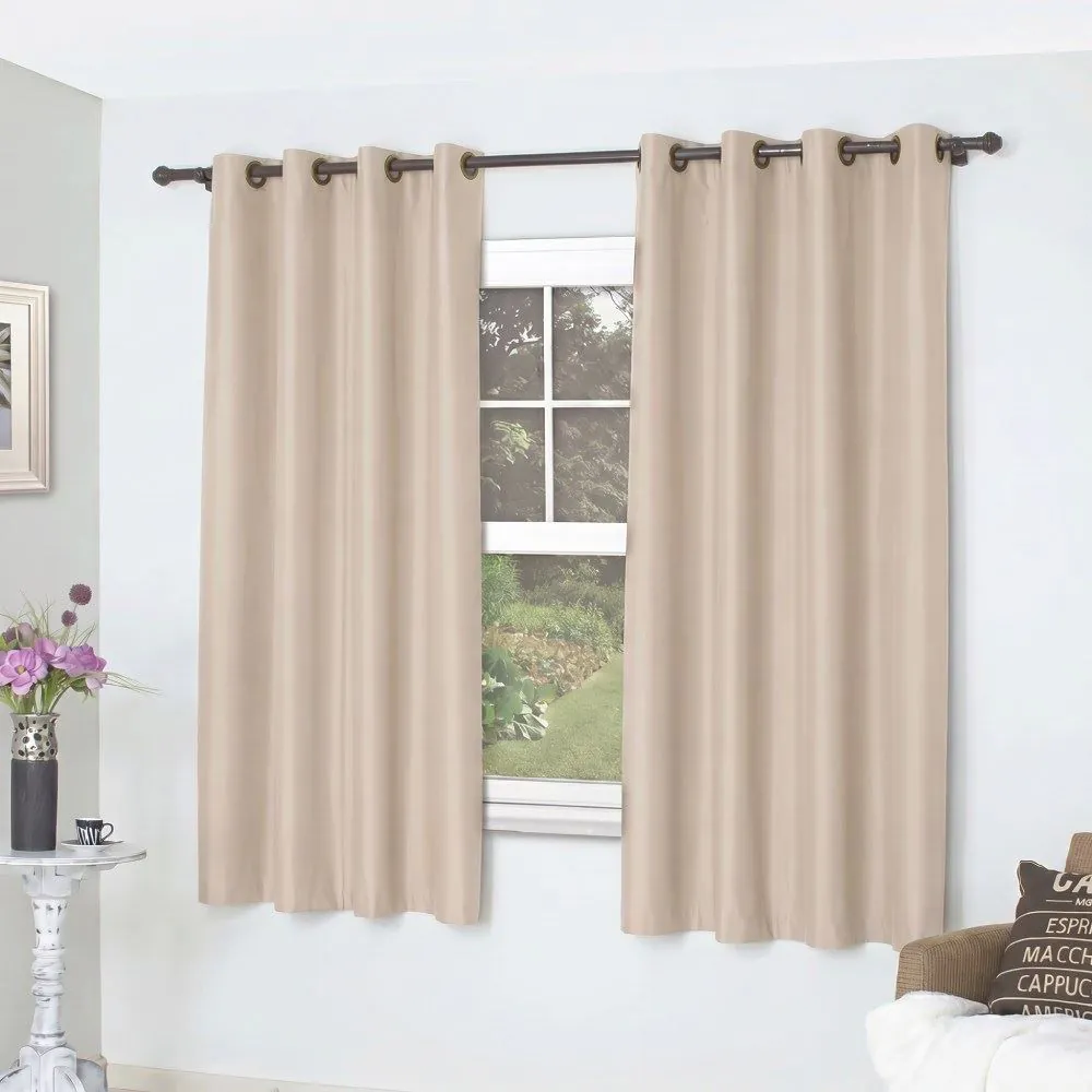 Cortina para Quarto e Sala 2,00X1,60 m Blackout Unika - Areia