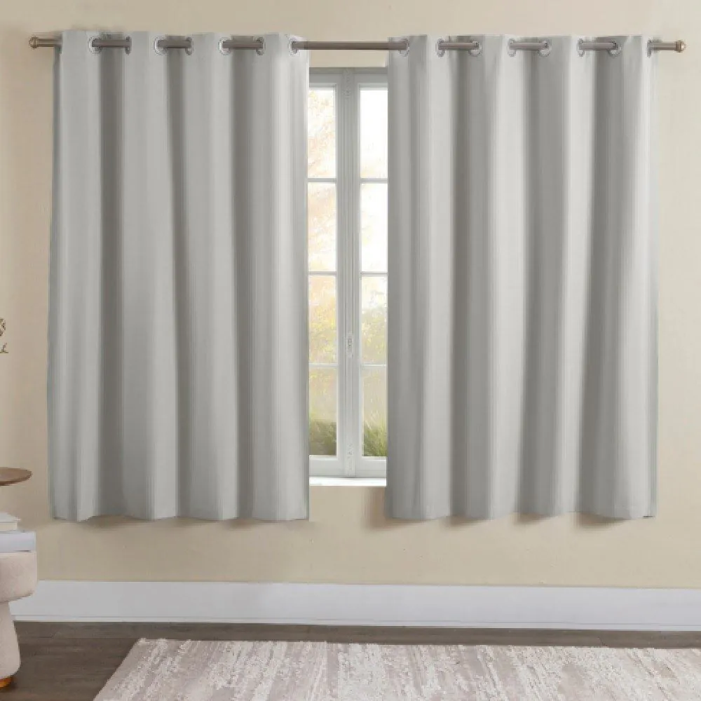 Cortina para Quarto e Sala 2,60X1,70 Blackout Dual Block - Natural