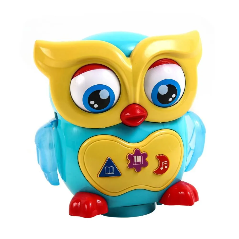 Coruja com Som e Luzes Toys - HBR0506
