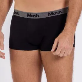 Cueca Boxer em Algodão Mash Azul Marinho