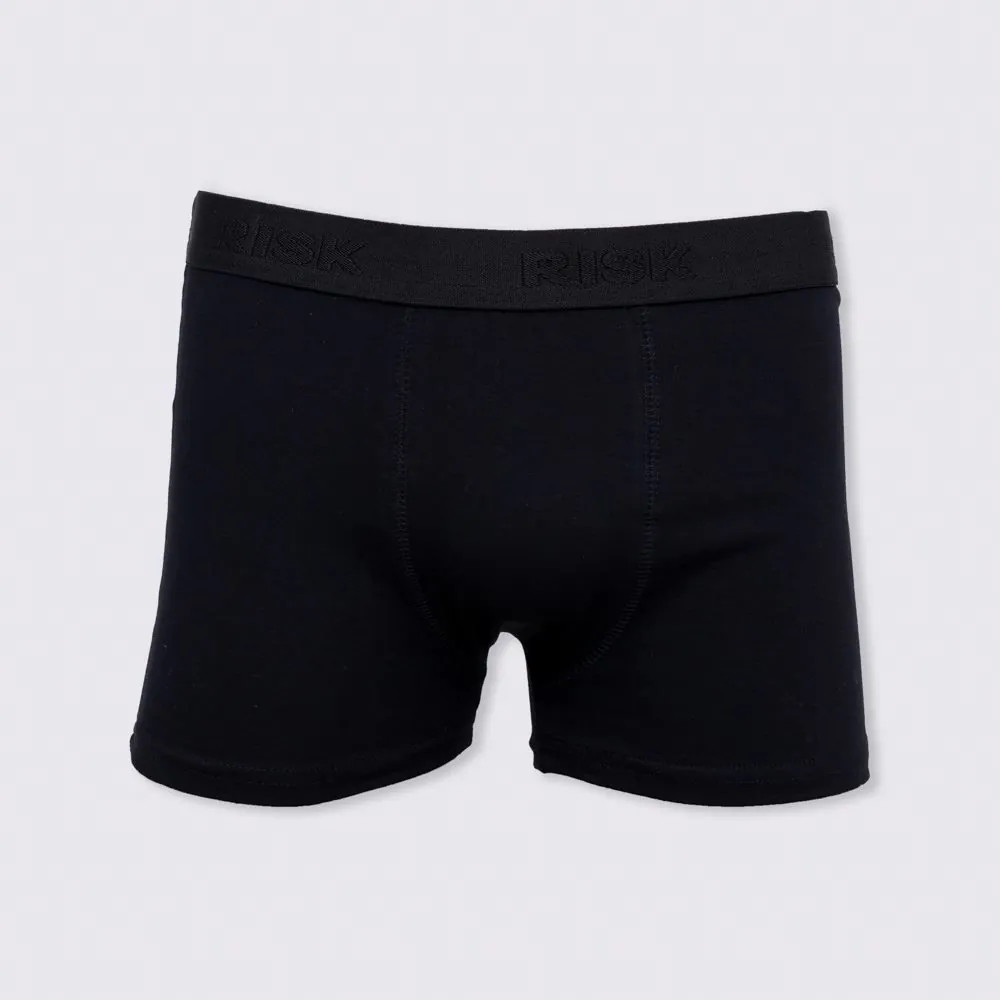 Cueca Boxer Plus Size Poliamida Risk Preto
