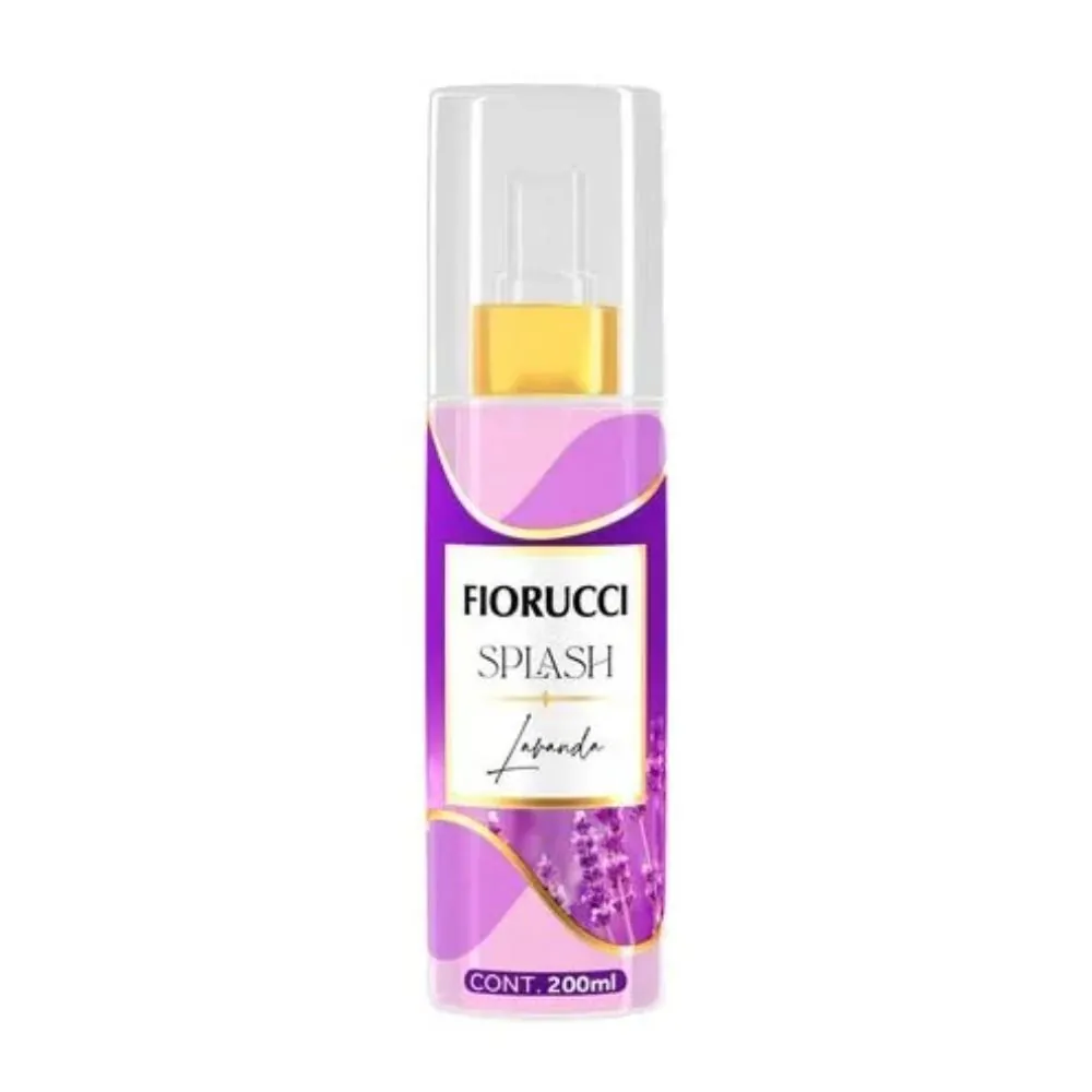 Deo Colônia Feminina Splash Lavanda Fiorucci - 200ml