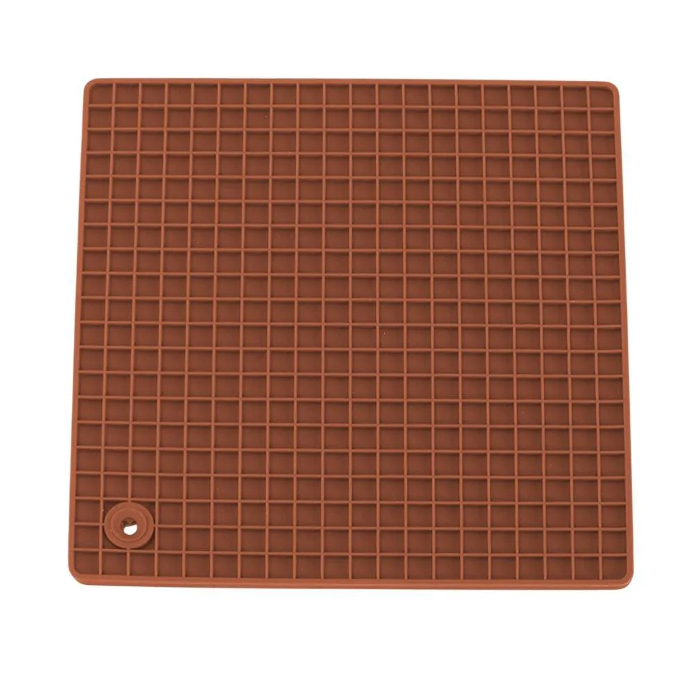 Descanso de Panela de Silicone Basic - Mocha Mousse