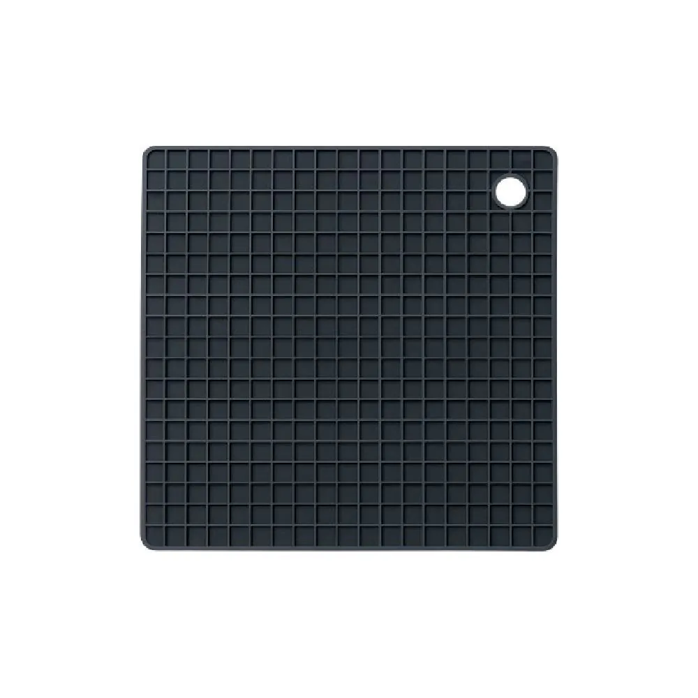 Descanso de Panela de Silicone Basic - Preto
