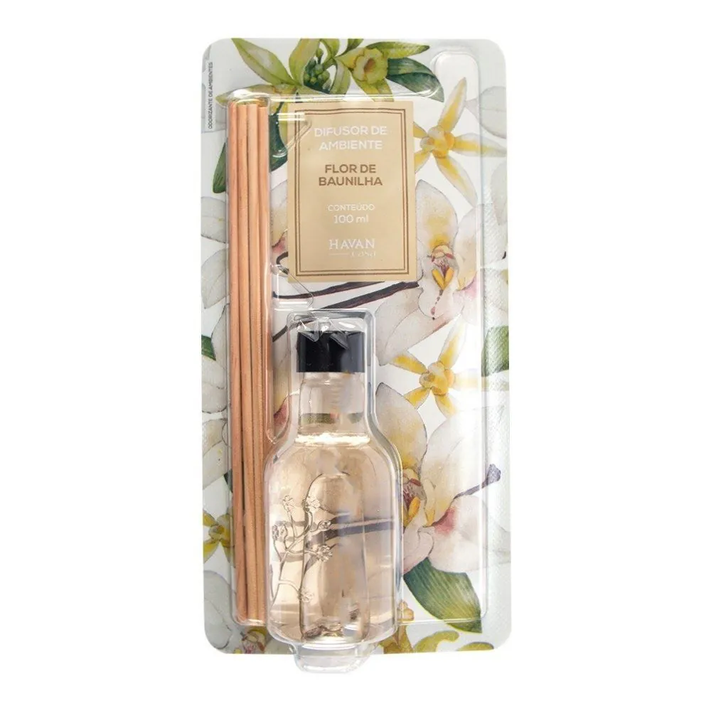 Difusor de Ambientes 100Ml - Flor de Baunilha