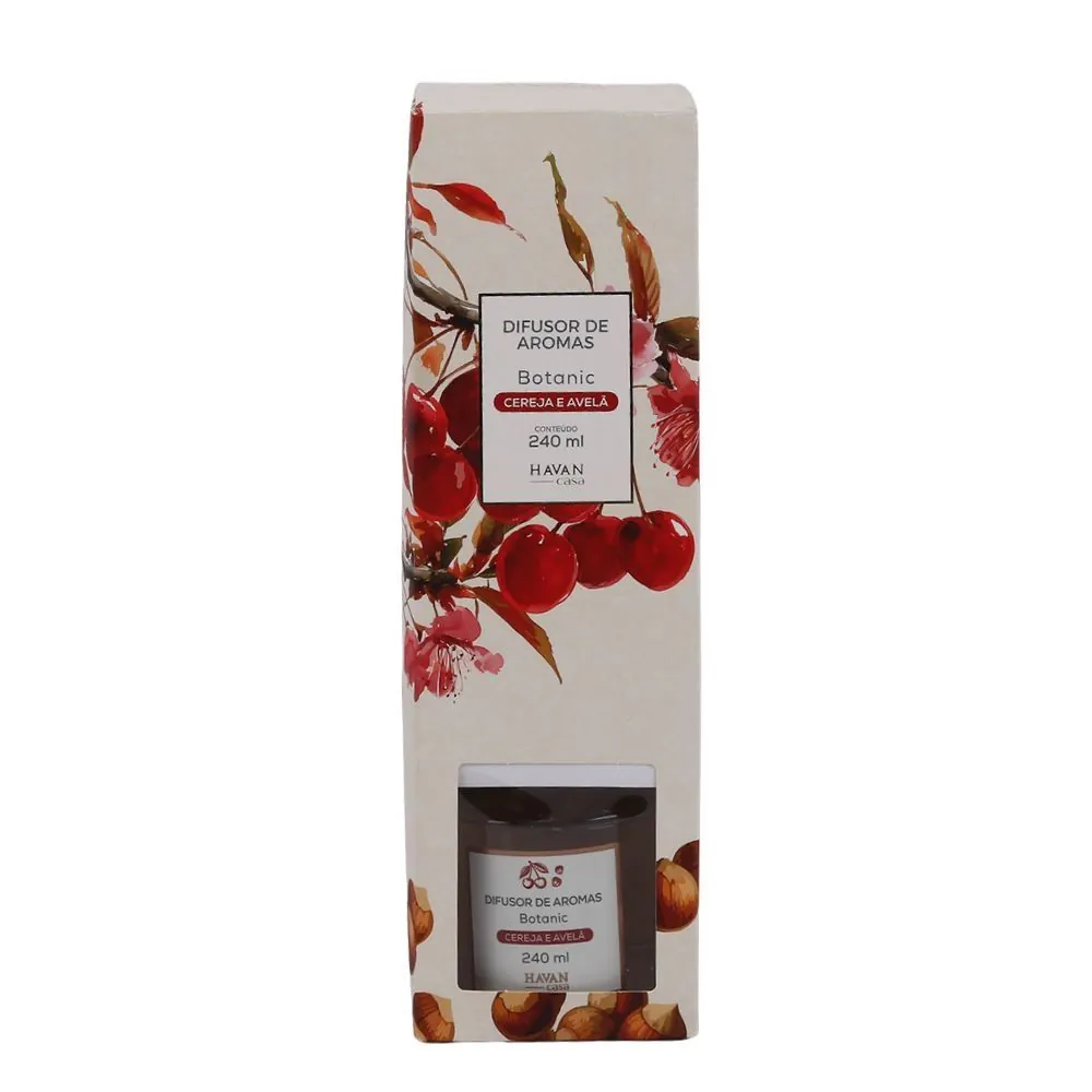 Difusor de Aromas Botanic 240Ml - Cereja