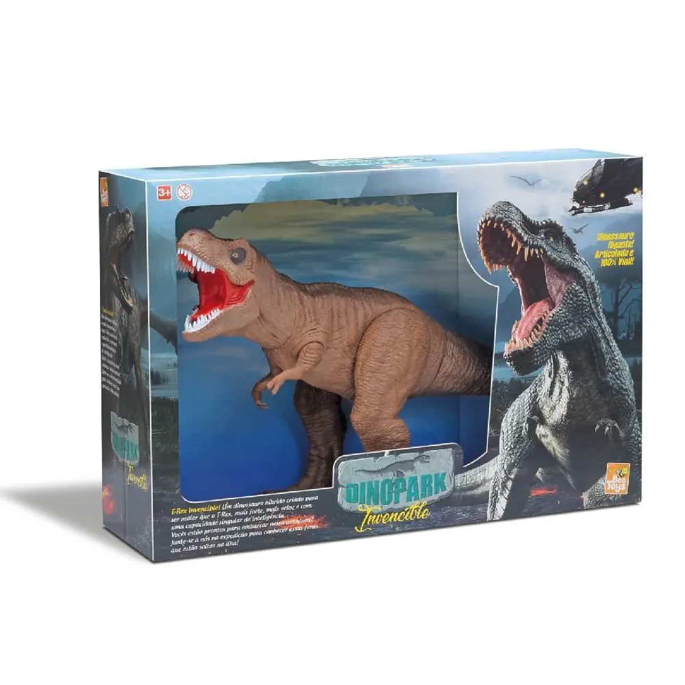 Dino Park Invencível T-Rex Bee Toys - 0573
