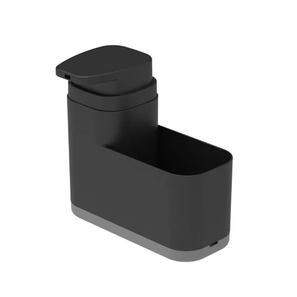 Dispenser Organizador Porta Detergente Liv 550Ml Ou - Preto