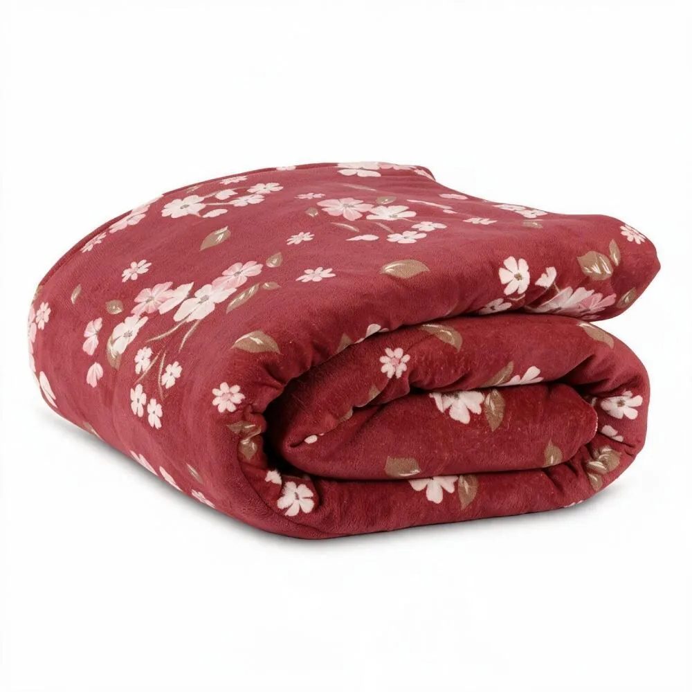 Edredom Casal Provence Estampado - Nina Floral Rosa