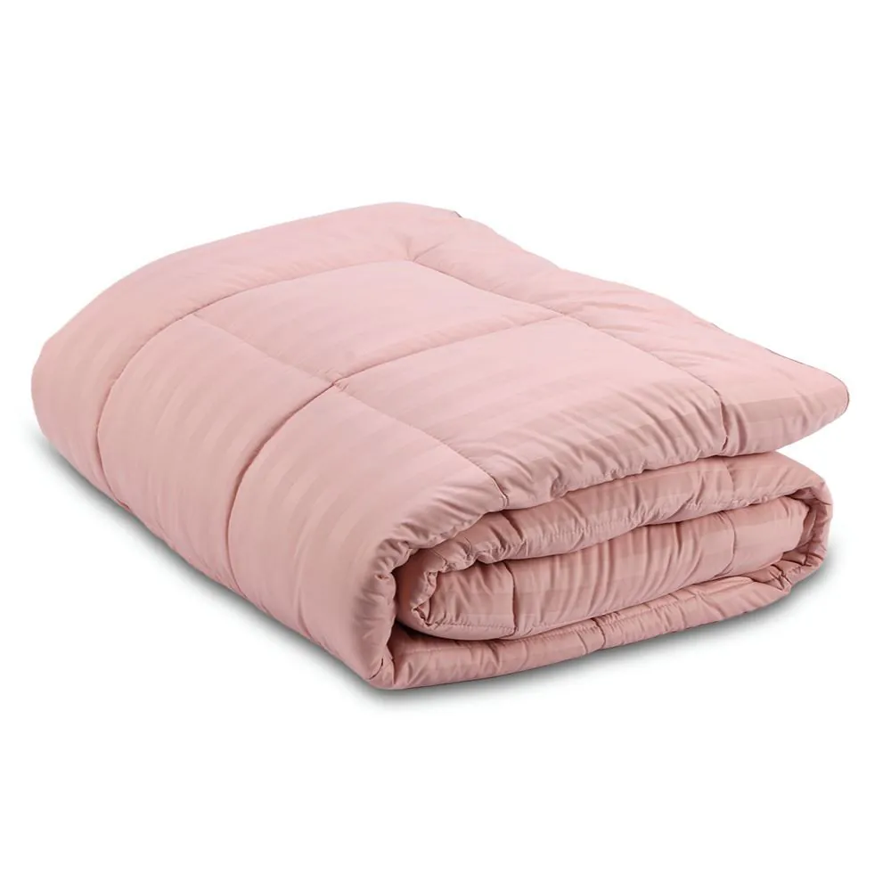 Edredom King Toque de Pluma Firenze - Rosa Pétala