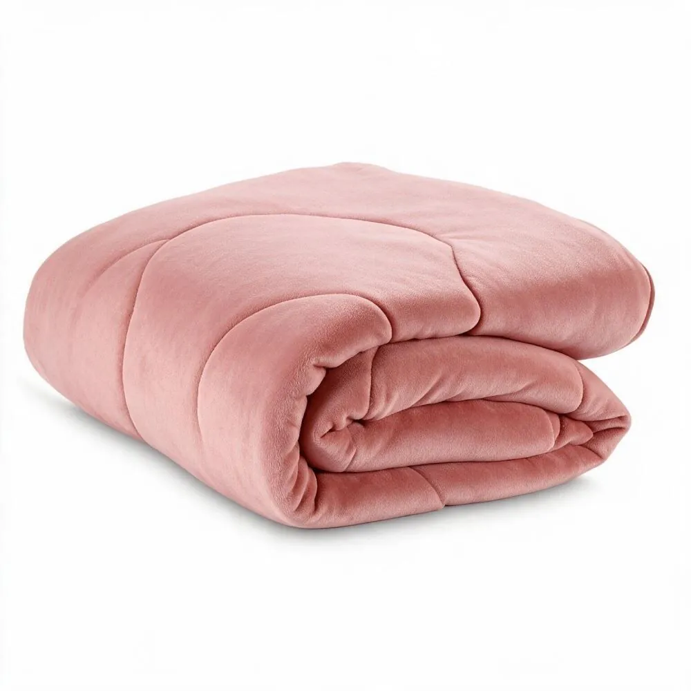 Edredom Queen Plush Inove Provence - Argila