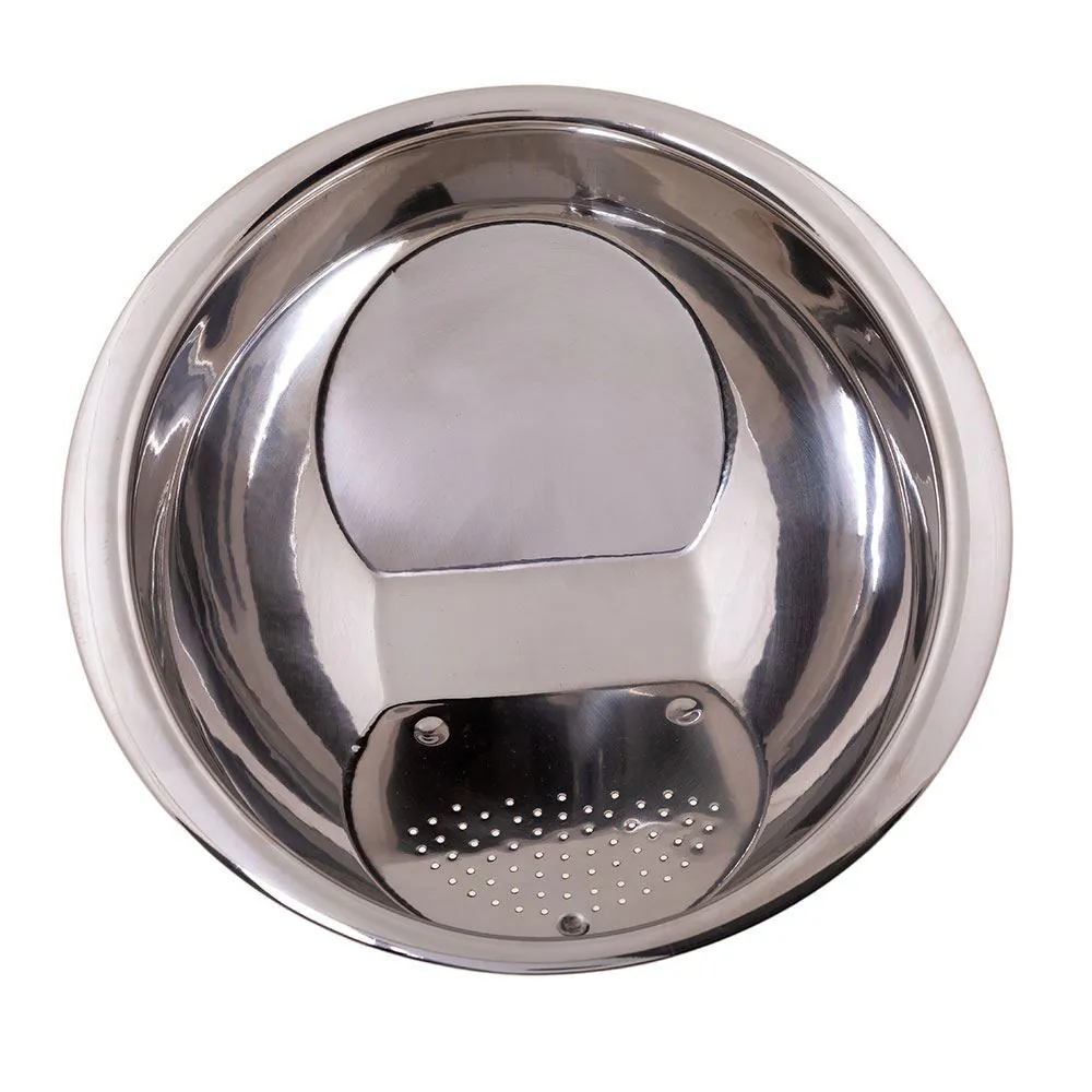 Escorredor de Arroz Prime 25Cm Lyor - Inox