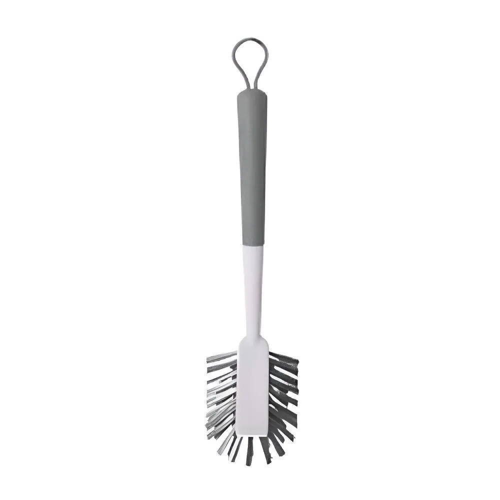 Escova Multiuso Retangular Flow Ou 32Cm - Branco e Cinza
