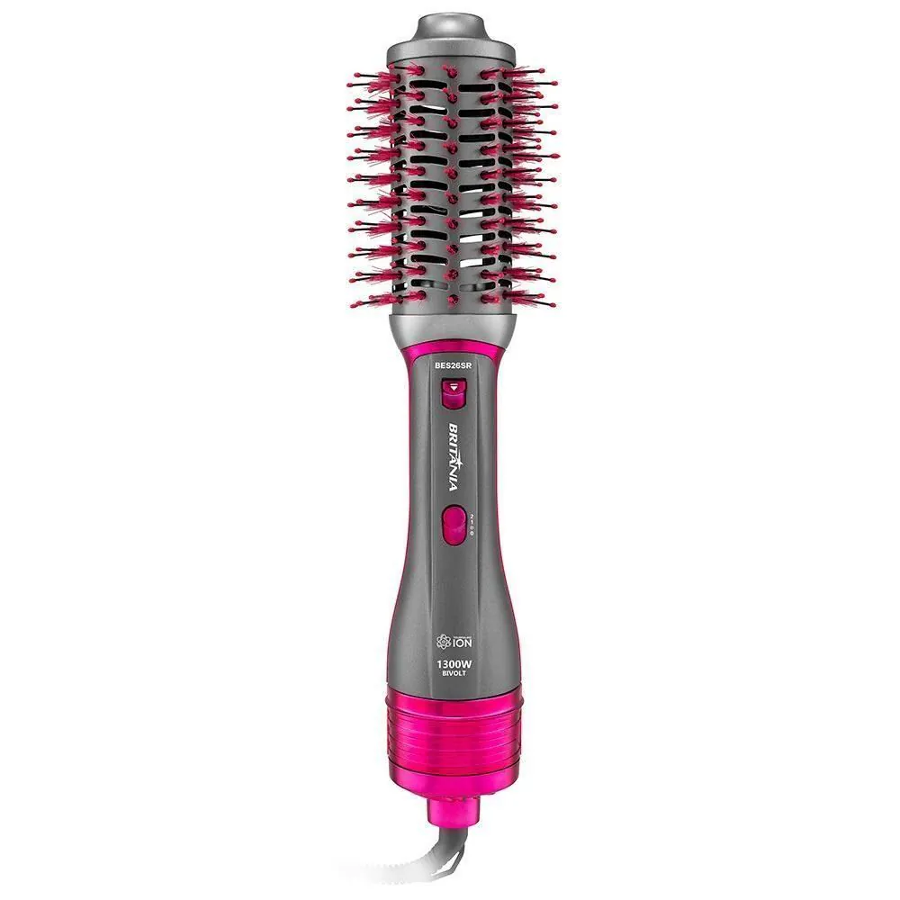 Escova Secadora Britânia 1300W 4 em 1 Bes26sr - Bivolt