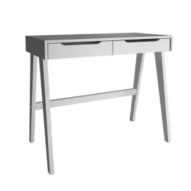 Escrivaninha em Mdf com 2 Gavetas 90X45 Cm - Preto