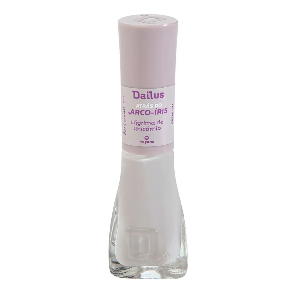 Esmalte Cremoso Dailus Atrás do Arco-Iris 8Ml - Lágrima de Unicórnio