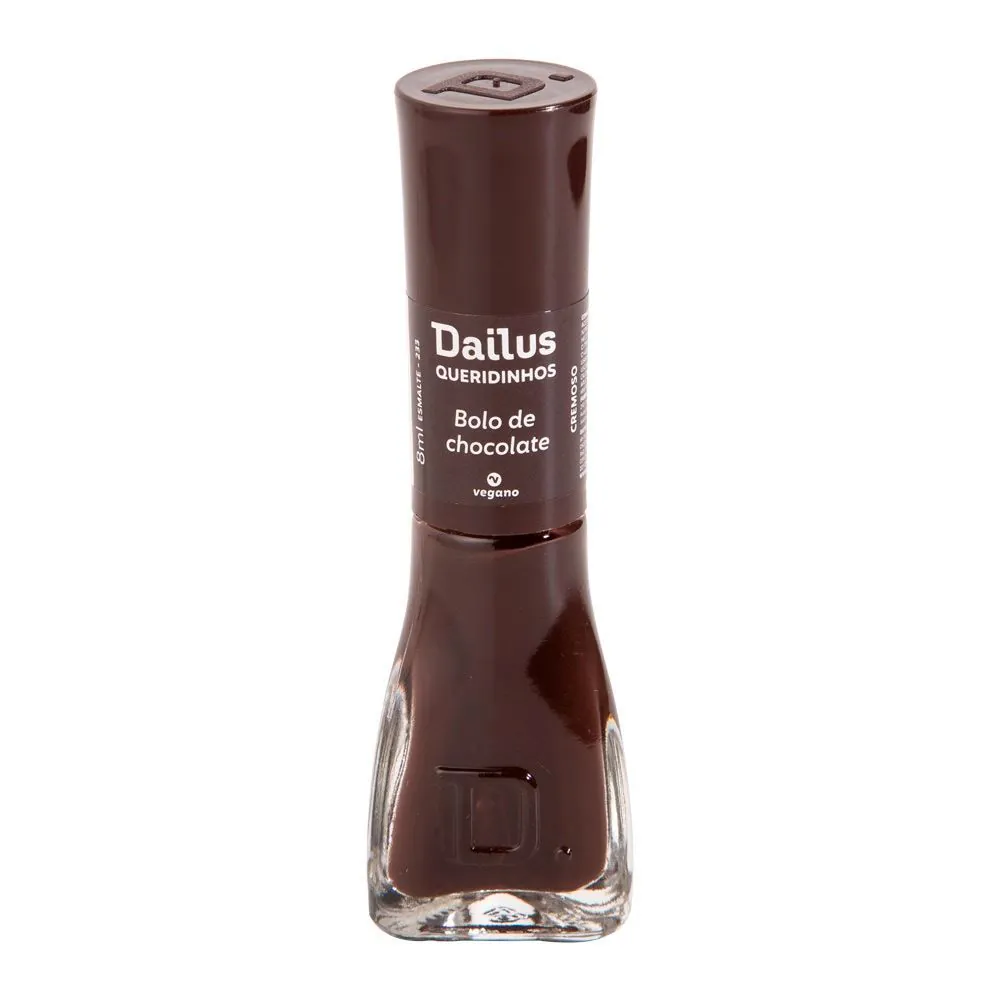 Esmalte Cremoso Dailus Queridinhos 8Ml - Bolo de Chocolate