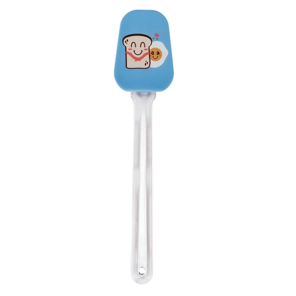 Espátula de Silicone Estampado 30Cm - Pão e Ovo