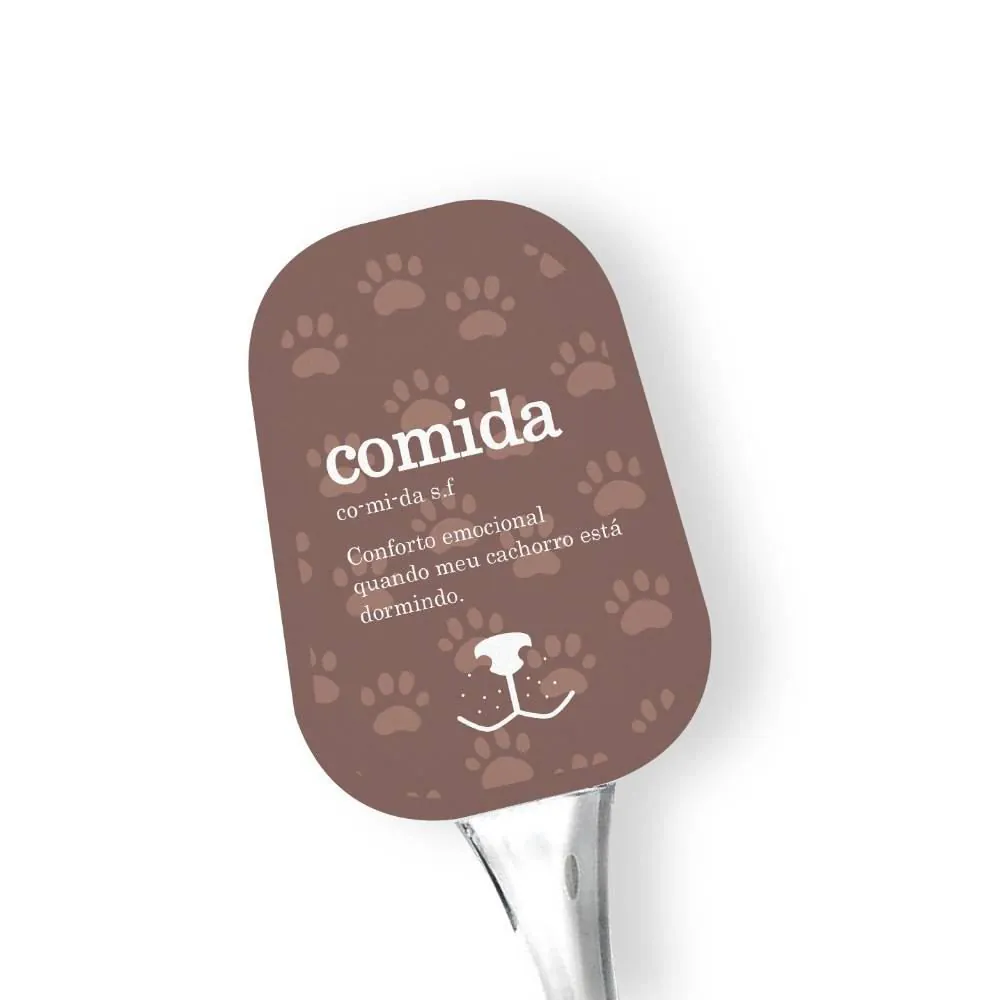 Espátula Estampada de Silicone - Estampada