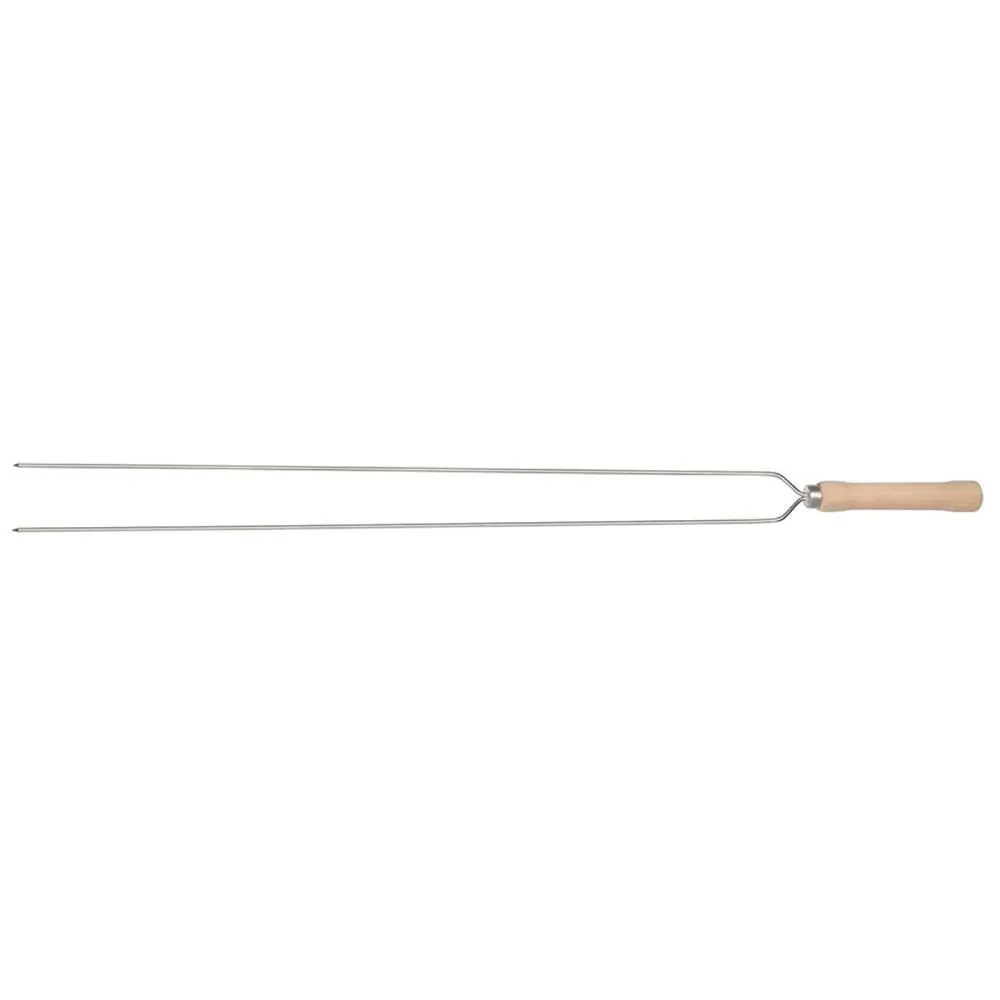 Espeto Fino Duplo 75Cm Mor - 3211