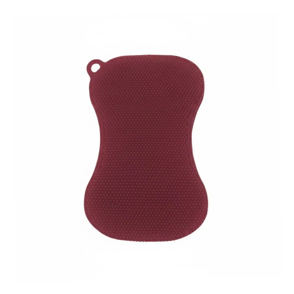 Esponja de Silicone Basic 13Cm - Goiaba