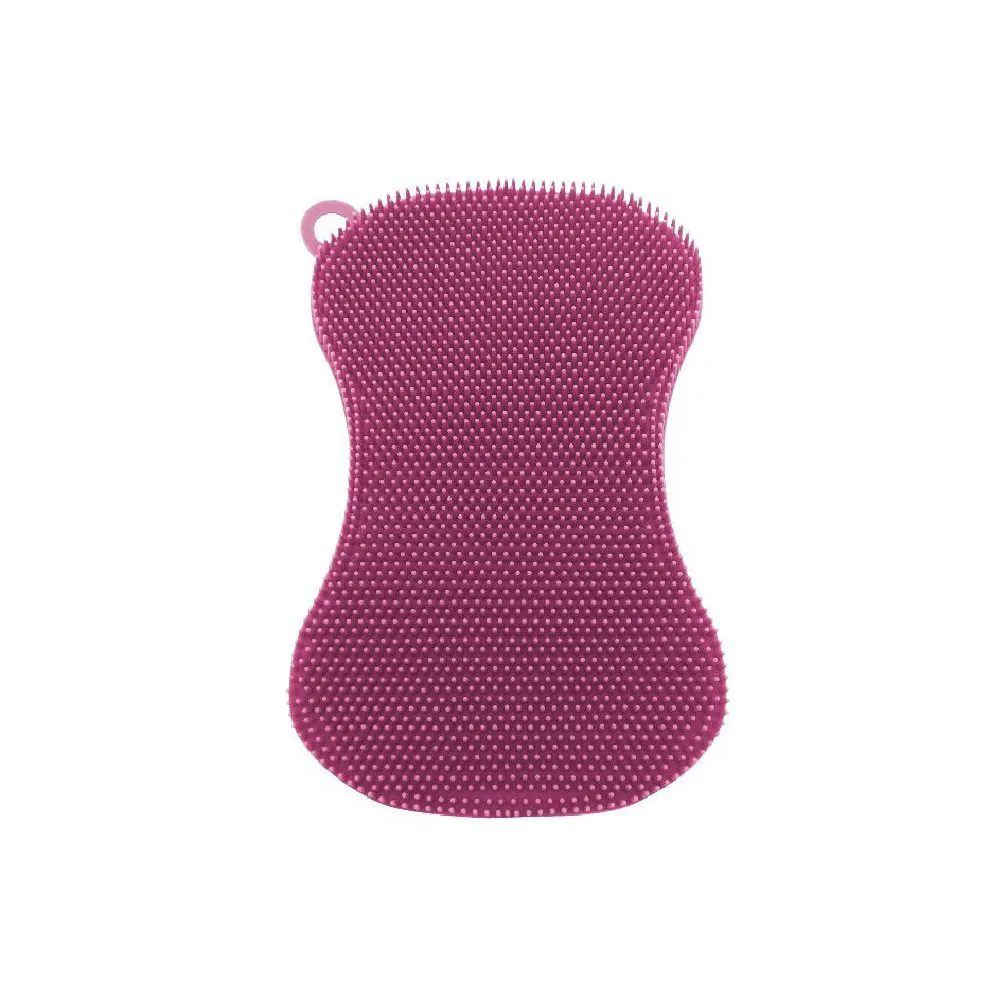 Esponja de Silicone Basic 13Cm - Violeta