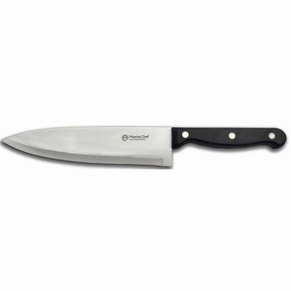 Faca Chef 8'' Quotidien Series Masterchef - Preta